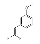 1-(2,2-difluoroethenyl)-3-methoxybenzene Structure