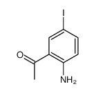 1-(2-Amino-5-iodo-phenyl)-ethanone结构式
