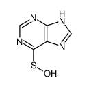 purine-6-sulfenic acid structure