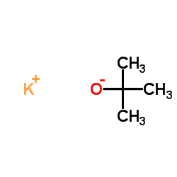 potassium t-butoxide Structure