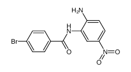 N-(2-amino-5-nitrophenyl)-4-bromobenzylamide结构式