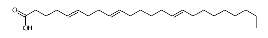 tetracosa-5,9,15-trienoic acid结构式