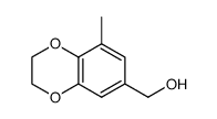 1,4-Benzodioxin-6-methanol,2,3-dihydro-8-methyl-结构式