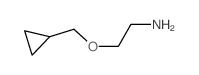 2-(CYCLOPROPYLMETHOXY)-1-ETHANAMINE Structure