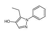 5-ethyl-1-phenylpyrazol-4-ol Structure