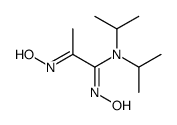 (1Z,2E)-N'-hydroxy-2-(hydroxyimino)-N,N-diisopropylpropanimidamide Structure