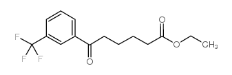 ETHYL 6-OXO-6-(3-TRIFLUOROMETHYLPHENYL)HEXANOATE Structure