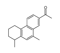 1-(8,10-dimethyl-5,6,7,8-tetrahydro-[2]phenanthryl)-ethanone Structure