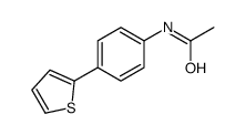 N-(4-thiophen-2-ylphenyl)acetamide结构式