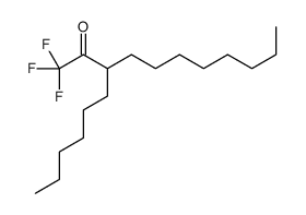 1,1,1-trifluoro-3-hexylundecan-2-one结构式