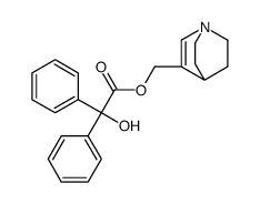 1-azabicyclo[2.2.2]oct-2-en-3-ylmethyl 2-hydroxy-2,2-diphenylacetate Structure