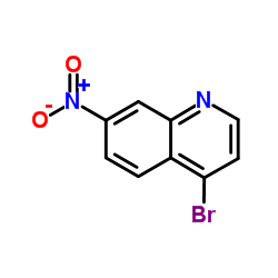 4-Bromo-7-nitroquinoline structure