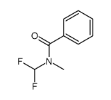N-(difluoromethyl)-N-methylbenzamide Structure