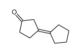 3-(cyclopentylidene)cyclopentan-1-one结构式