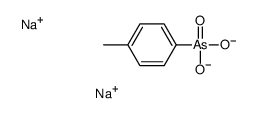 disodium p-tolylarsonate结构式