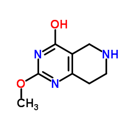 2-Methoxy-5,6,7,8-tetrahydropyrido[4,3-d]pyrimidin-4(1H)-one Structure