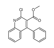 methyl 2-chloro-4-phenylquinoline-3-carboxylate结构式