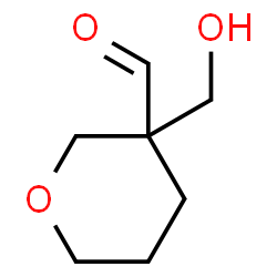 2H-Pyran-3-carboxaldehyde, tetrahydro-3-(hydroxymethyl)- (9CI) structure