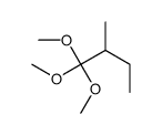 1,1,1-trimethoxy-2-methylbutane Structure