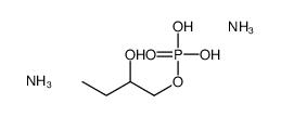 diazanium,2-hydroxybutyl phosphate Structure