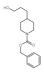 benzyl 4-(3-hydroxypropyl)piperidine-1-carboxylate Structure