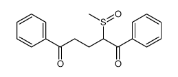 2-methylsulfinyl-1,5-diphenylpentane-1,5-dione Structure