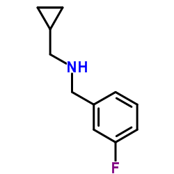 N-(Cyclopropylmethyl)-3-fluoro-benzylamine Structure