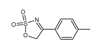 4-(4-methylphenyl)-5H-[1,2,3]oxathiazole 2,2-dioxide结构式