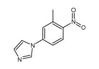 1-(3-Methyl-4-nitrophenyl)-1H-imidazole structure