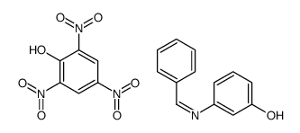 3-(benzylideneamino)phenol,2,4,6-trinitrophenol结构式
