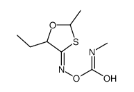 [(E)-(5-ethyl-2-methyl-1,3-oxathiolan-4-ylidene)amino] N-methylcarbamate结构式