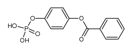 phosphoric acid mono-(4-benzoyloxy-phenyl ester)结构式