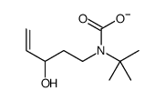 tert-butyl 3-hydroxypent-4-enylcarbamate structure