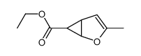 ethyl 3-methyl-2-oxabicyclo[3.1.0]hex-3-ene-6-carboxylate Structure