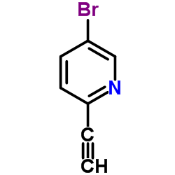 5-溴-2-乙炔吡啶结构式