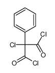 2-chloro-2-phenylpropanedioyl dichloride Structure