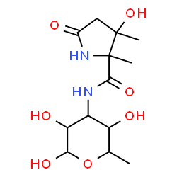 3-(3-hydroxy-2,3-dimethyl-5-oxoprolyl)amino-3-6-dideoxyglucose picture