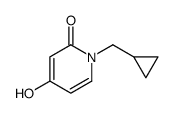 1-(CYCLOPROPYLMETHYL)-4-HYDROXYPYRIDIN-2(1H)-ONE结构式