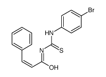 N-[(4-bromophenyl)carbamothioyl]-3-phenylprop-2-enamide结构式