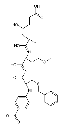 N-succinyl-alanyl-methionyl-S-benzylcysteine-4-nitroanilide picture