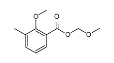 methoxymethyl 2-methoxy-3-methylbenzoate Structure