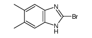 2-Bromo-5,6-dimethyl-1H-benzimidazole Structure