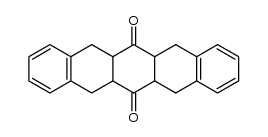 5,5a,6a,7,12,12a,13a,14-octahydro-6,13-pentacenedione Structure