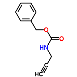 N-苄氧羰基炔丙胺结构式