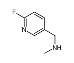 3-Pyridinemethanamine,6-fluoro-N-methyl-(9CI) Structure