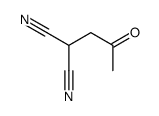 Propanedinitrile, (2-oxopropyl)- (9CI)结构式