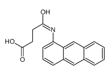 4-(anthracen-1-ylamino)-4-oxobutanoic acid Structure