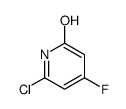 6-chloro-4-fluoro-1H-pyridin-2-one Structure