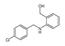 [2-[(4-chlorophenyl)methylamino]phenyl]methanol结构式