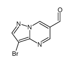 3-bromopyrazolo[1,5-a]pyrimidine-6-carbaldehyde structure